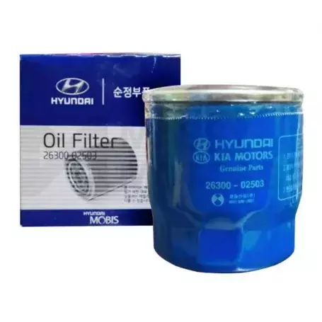 GENUINE HYUNDAI OIL FILTER # 26300-02503