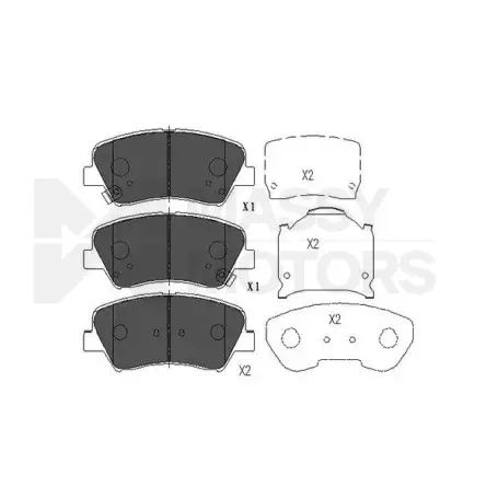 KAVO BRAKE PAD FR  # KBP-3030