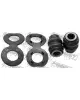 FEBEST STEERING RACK BUSHING KIT # NAB-R51SG